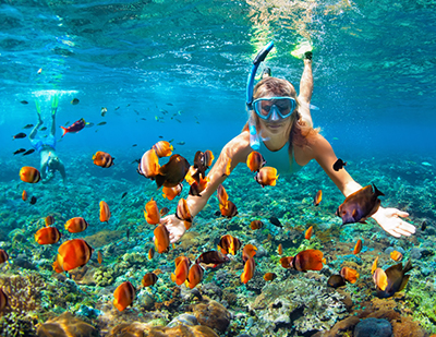 Scuba dive on Guana Cay