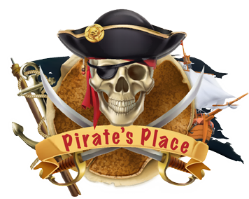 Logo Pirate's Place - Four Bedroom Vacation Rental near Baker's Bay on Great Guana Cay, Abaco, The Bahamas