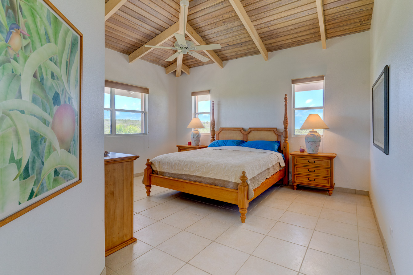 Guestroom 1 at The Family Beach House on San Salvador