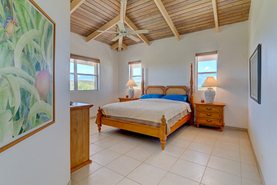 Guestroom 1 at The Family Beach House on San Salvador