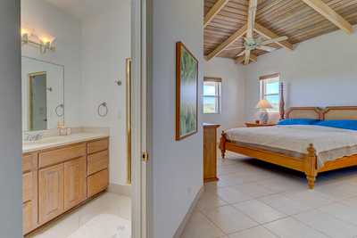 Bedroom 2 at The Family Beach House on San Salvador