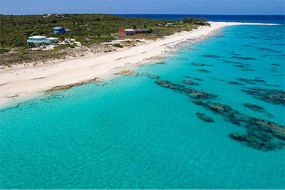Beachfront Home for sale on San Salvador, The Bahamas