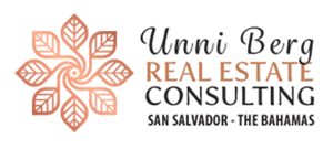 Logo for Unni Berg Real Estate Agent on San Salvador Island in The Bahamas